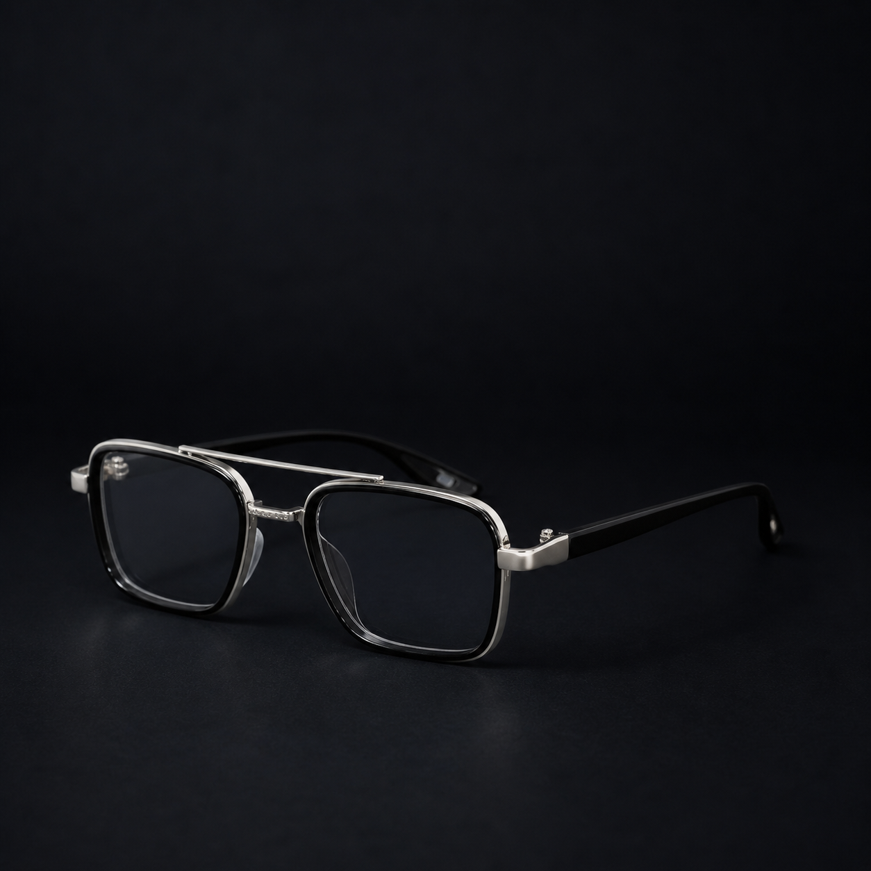 Tony Stark Photochromic Glasses - Adaptive UV400 Double Bridge Eyewear